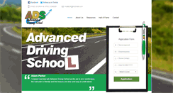 Desktop Screenshot of adsadvancedrivingschool.co.uk