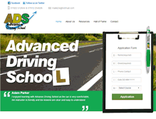 Tablet Screenshot of adsadvancedrivingschool.co.uk